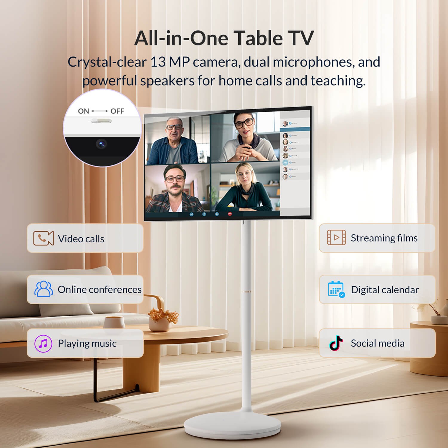 32_inch_all_in_one_portable_smart_TV_with_13MP_camera_for_video_calls_and_home_office_Nework_MoveMate_AI-32