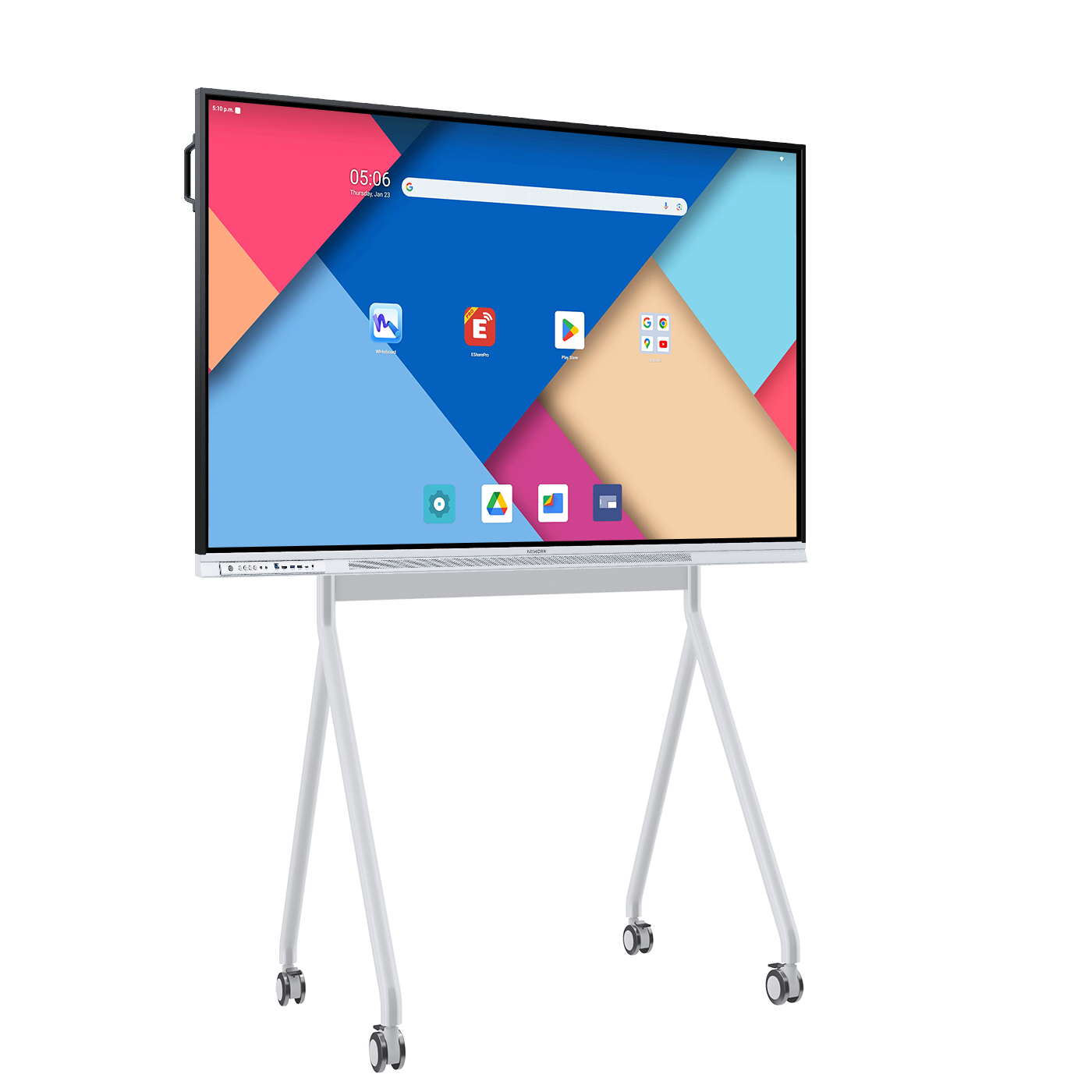 Nework E-series 4K Smart Board - Android 14, Google EDLA-Certified Interactive Whiteboard