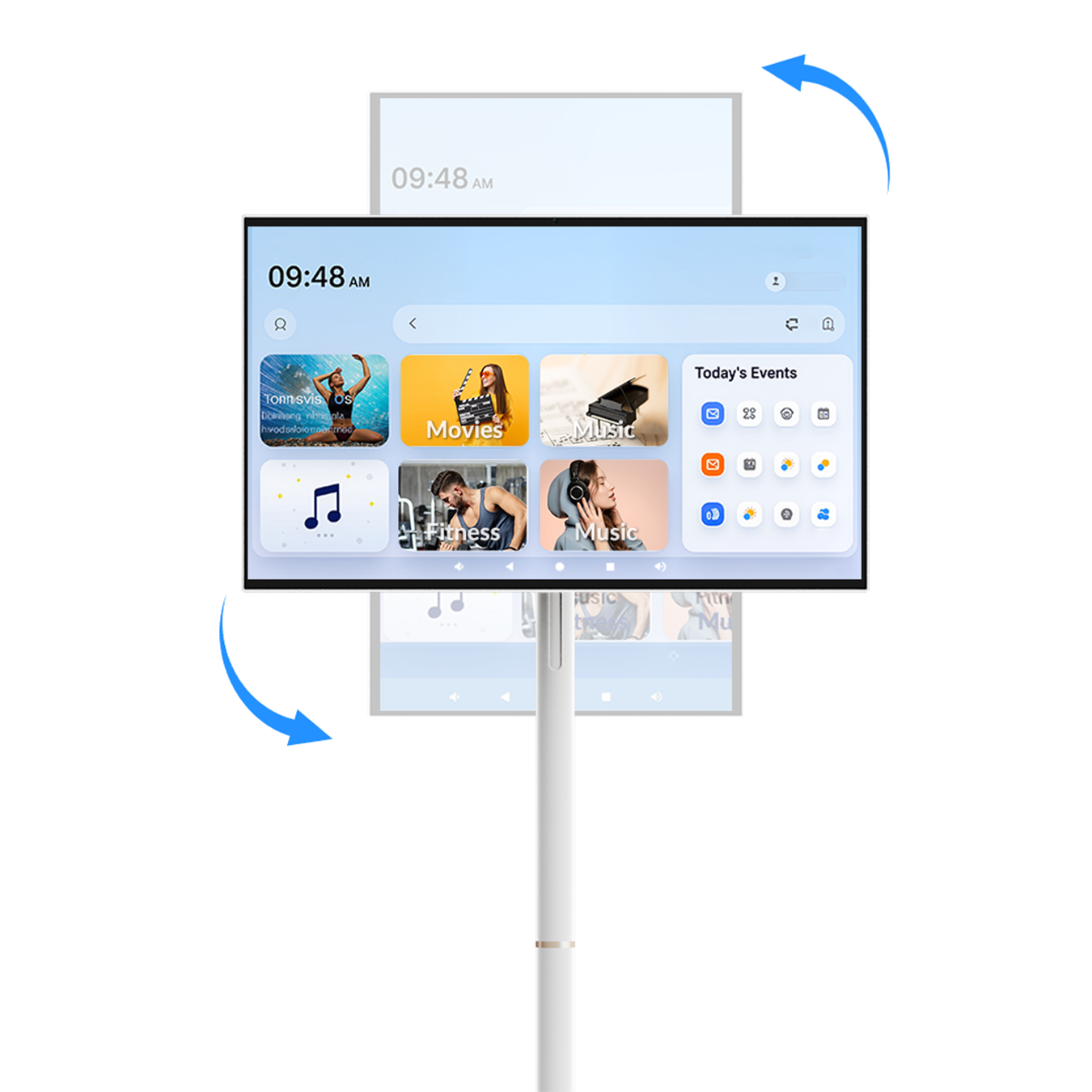 Nework MoveMate AI 27" — Move Freely Watch Anywhere