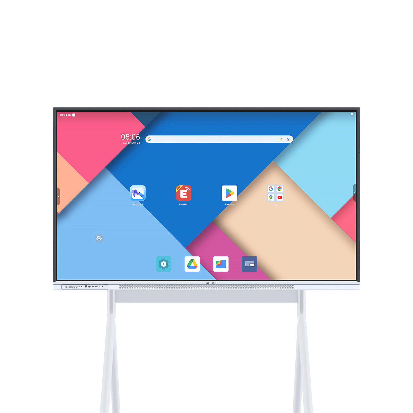 Nework E-series 4K Smart Board - Android 14, Google EDLA-Certified Interactive Whiteboard