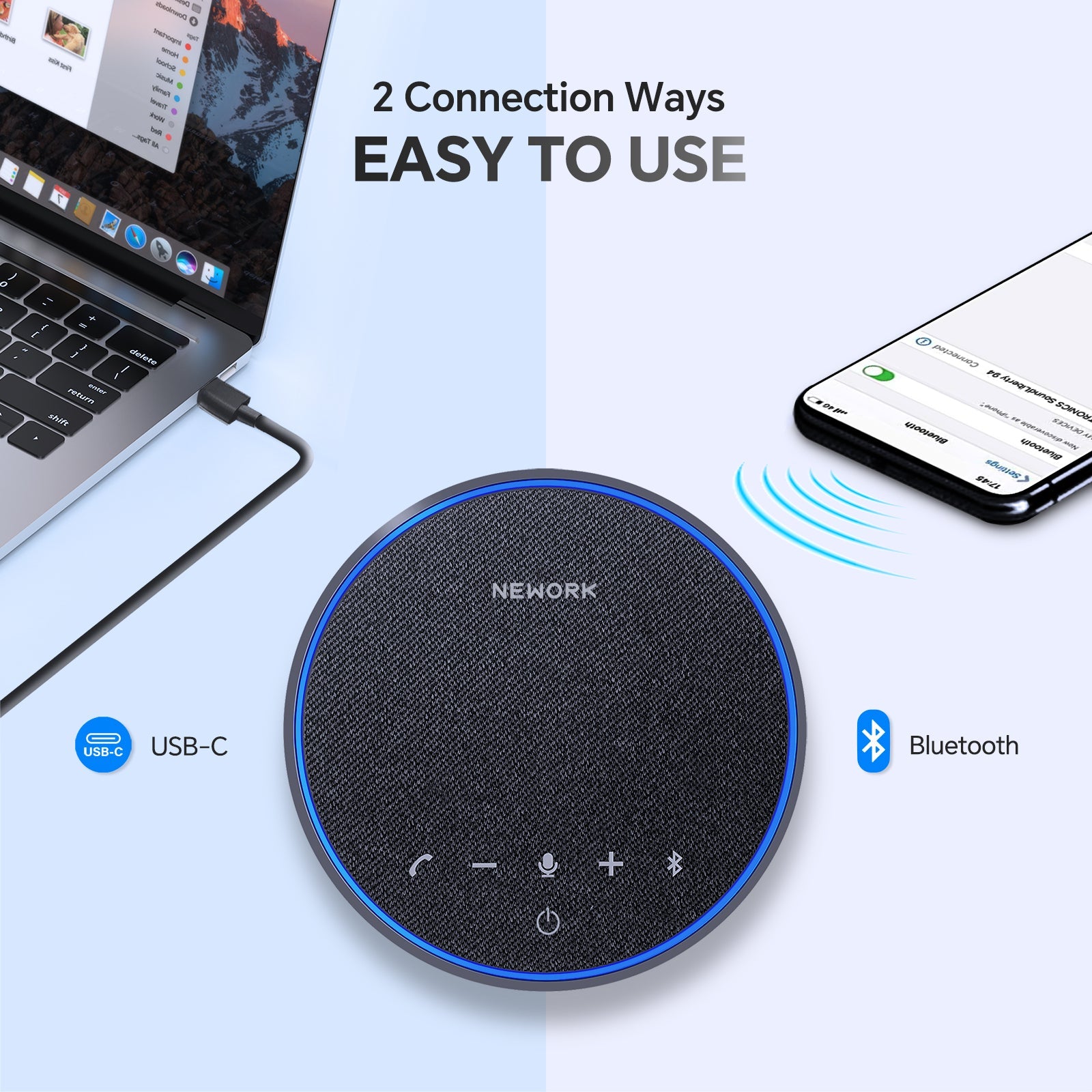FreeChat 101 Speakerphone: Speakerphone in – Buy from NEWORK