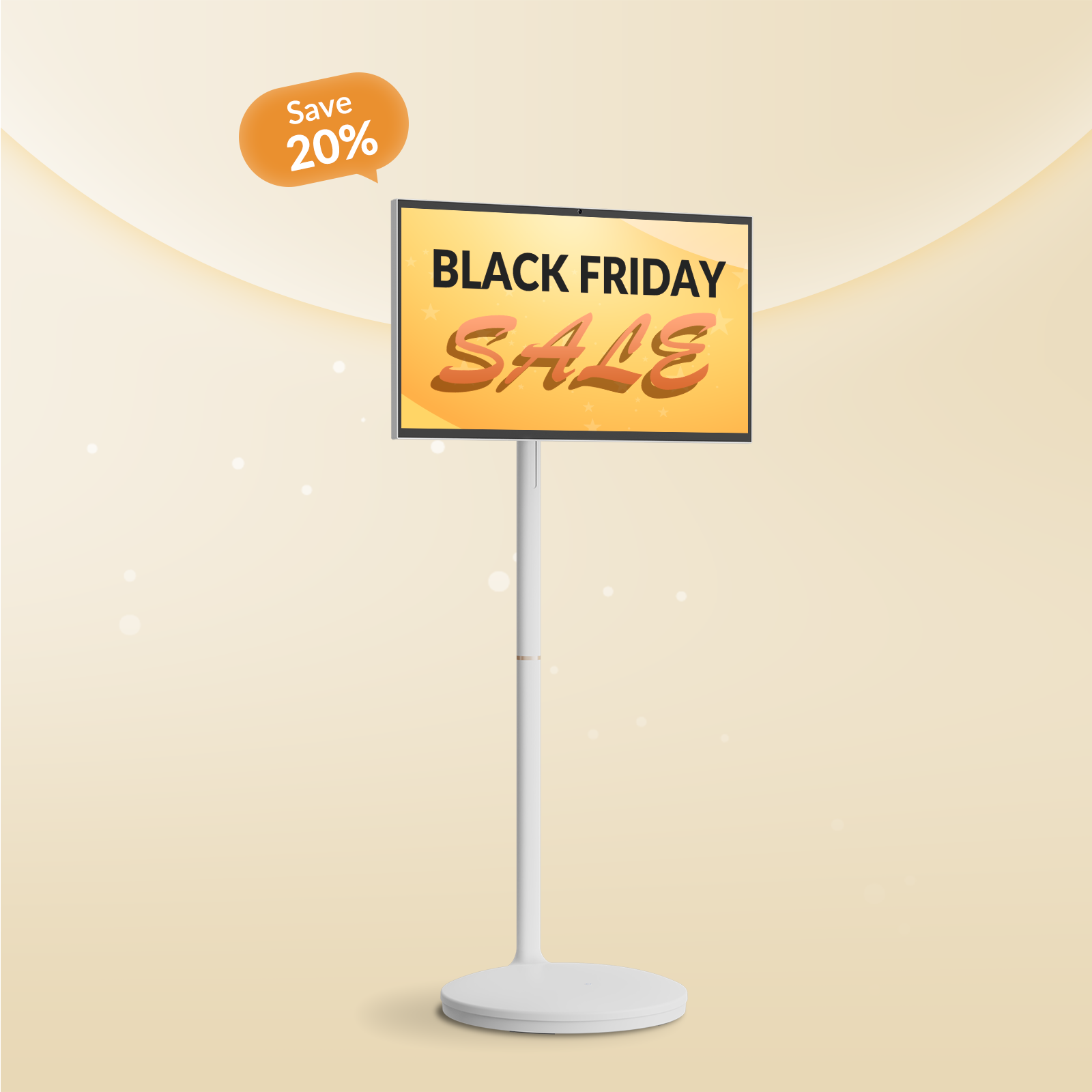 Nework MoveMate AI 27" — Move Freely Watch Anywhere