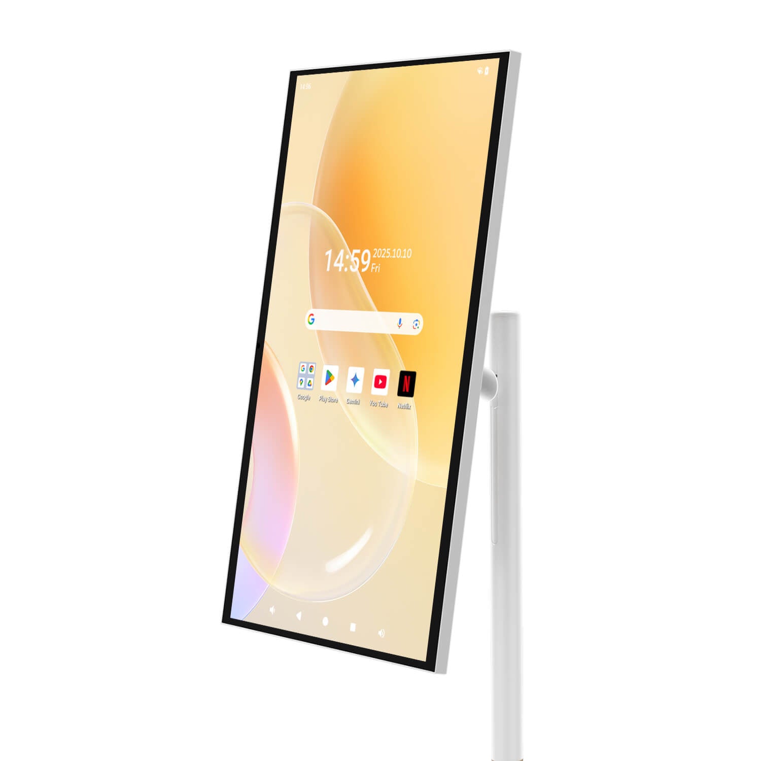 32 inch portable touchscreen TV vertical display with adjustable stand modern design – Nework MoveMate AI