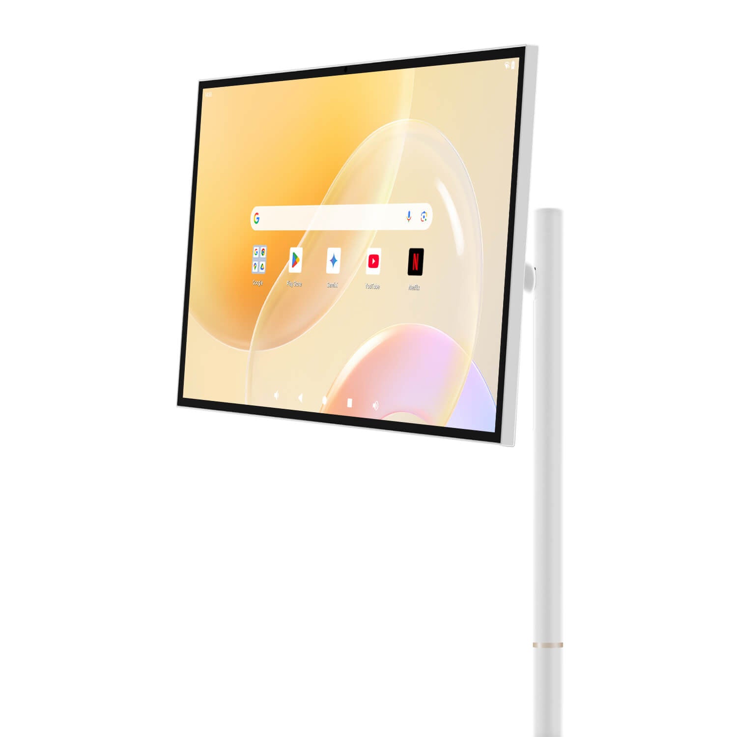 32 inch portable touchscreen TV with adjustable stand and full rotation display angle – Nework MoveMate AI