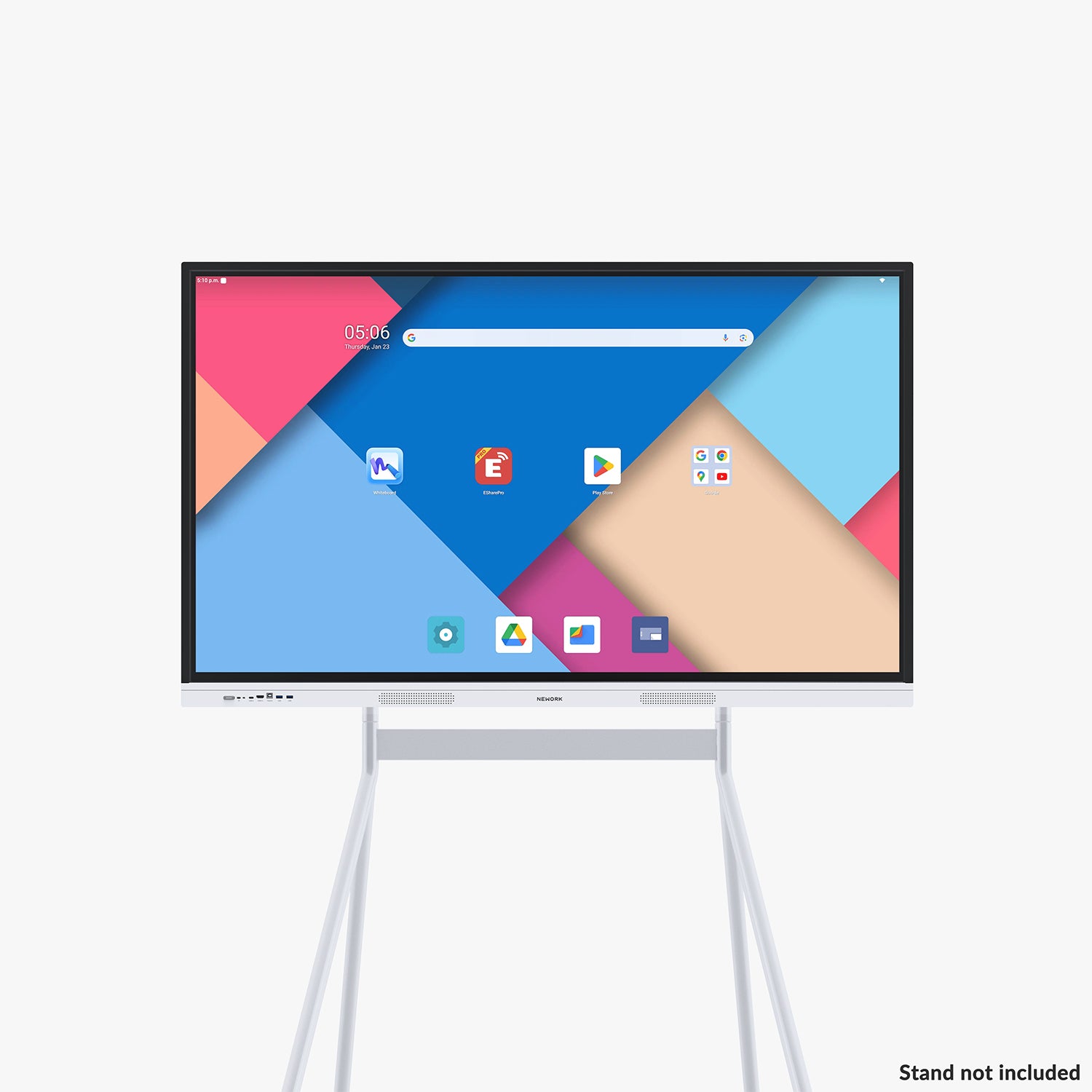 Nework E-series 4K Smart Board - Android 14, Google EDLA-Certified Interactive Whiteboard