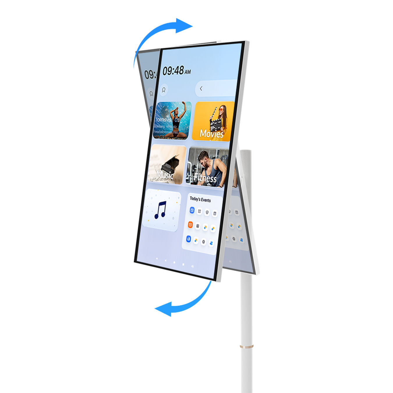 Nework MoveMate AI 27" — Move Freely Watch Anywhere