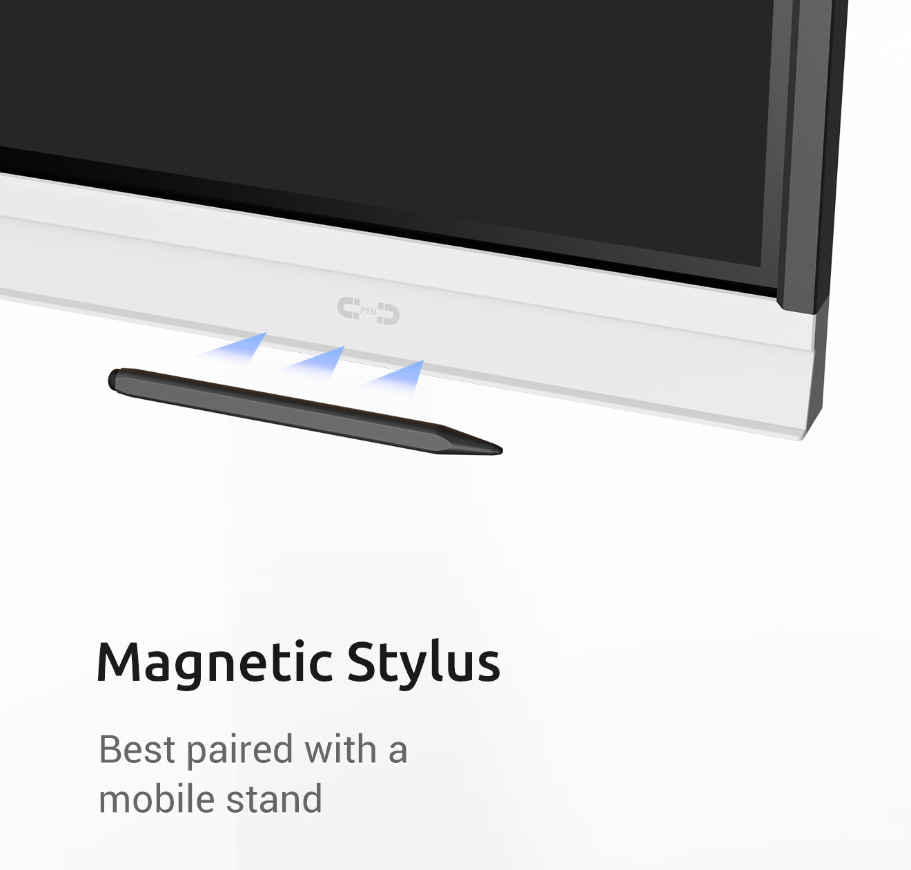 Magnetic stylus for Nework smart whiteboard