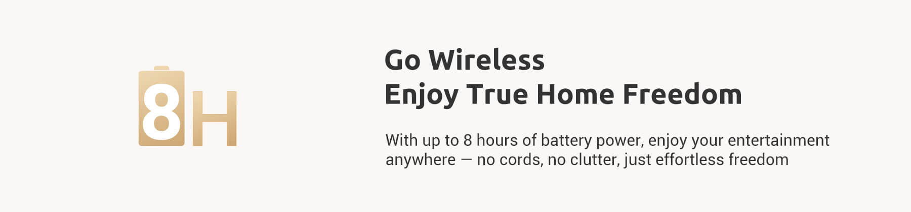 Nework MoveMate portable TV built-in battery wireless use up to 8 hours anywhere