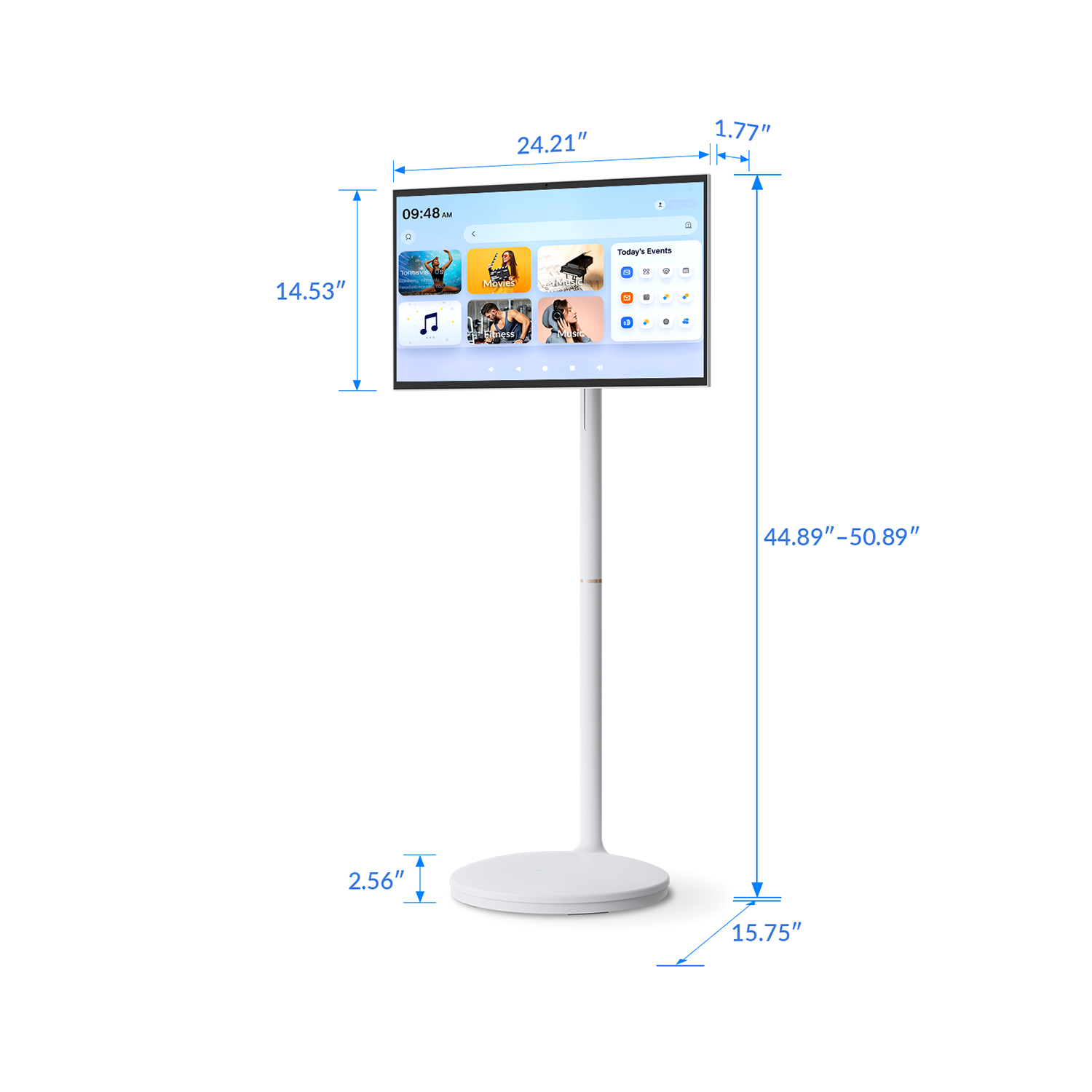 Nework MoveMate AI 27" — Move Freely Watch Anywhere