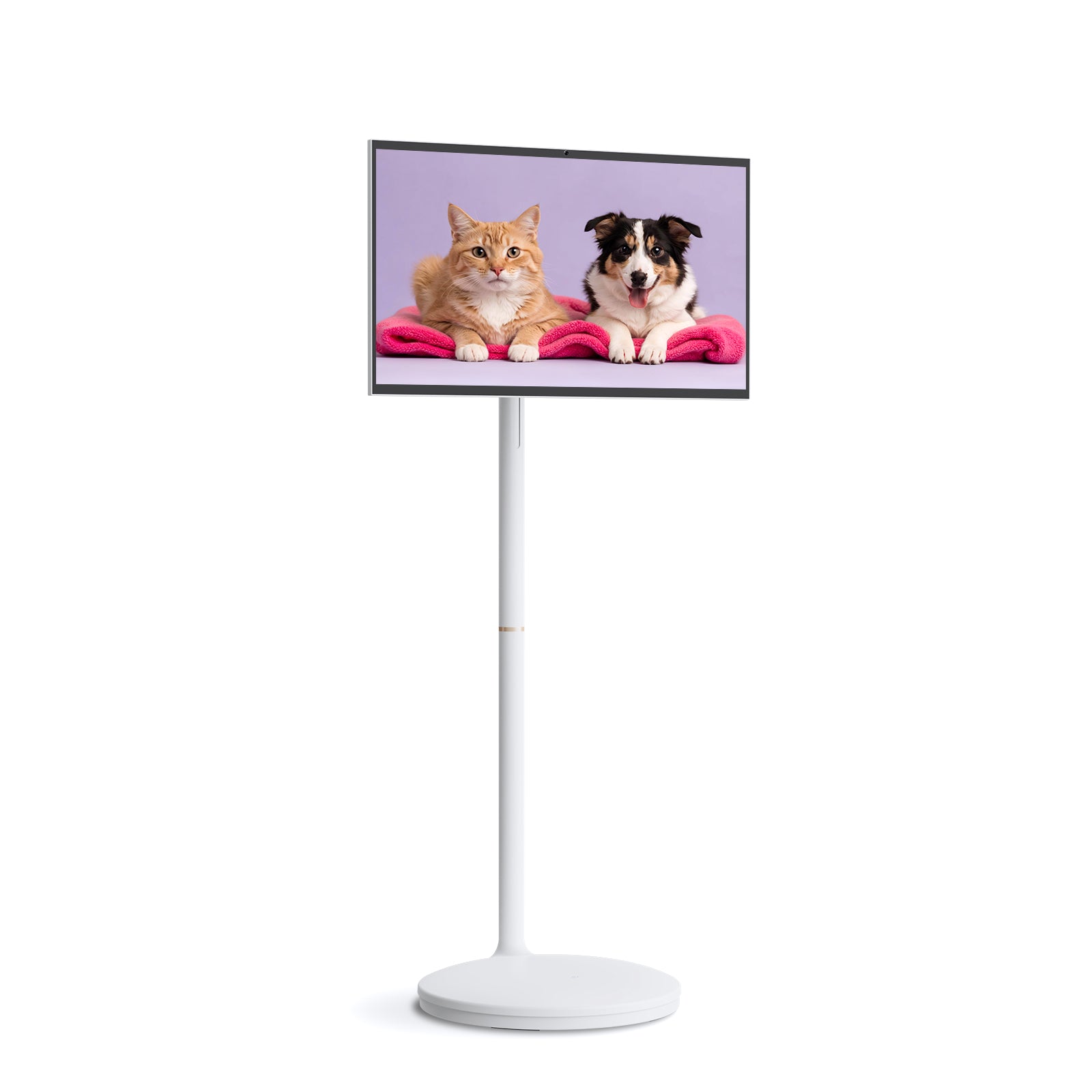 Nework MoveMate AI Portable TV - Google EDLA-Certified Rolling TV with Google AI Assistant