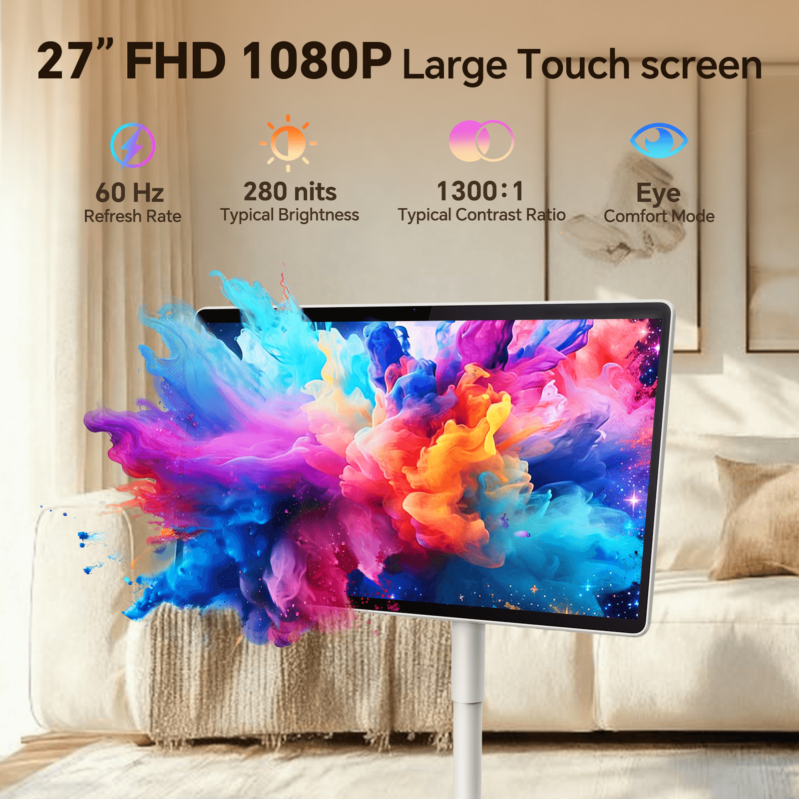 Nework MoveMate HiFi 27" — Bring the Cinema With You: Portable Tv in – Buy from NEWORK