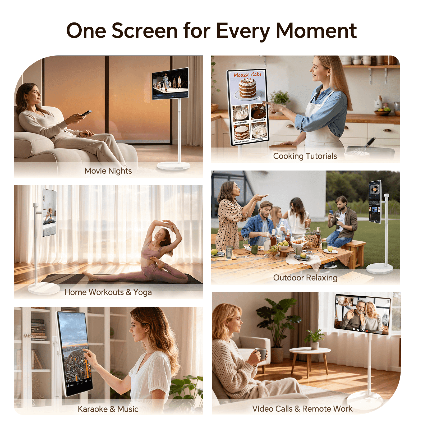 Nework MoveMate HiFi 27" — Bring the Cinema With You: Portable Tv in – Buy from NEWORK