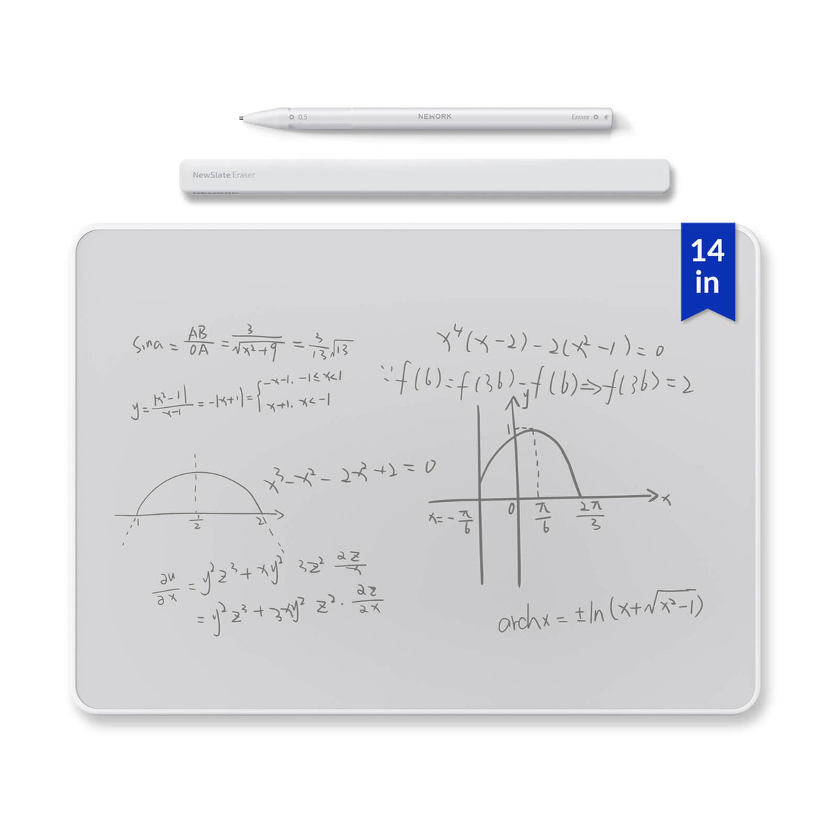 Nework NewSlate magnetic dry erase board with pen