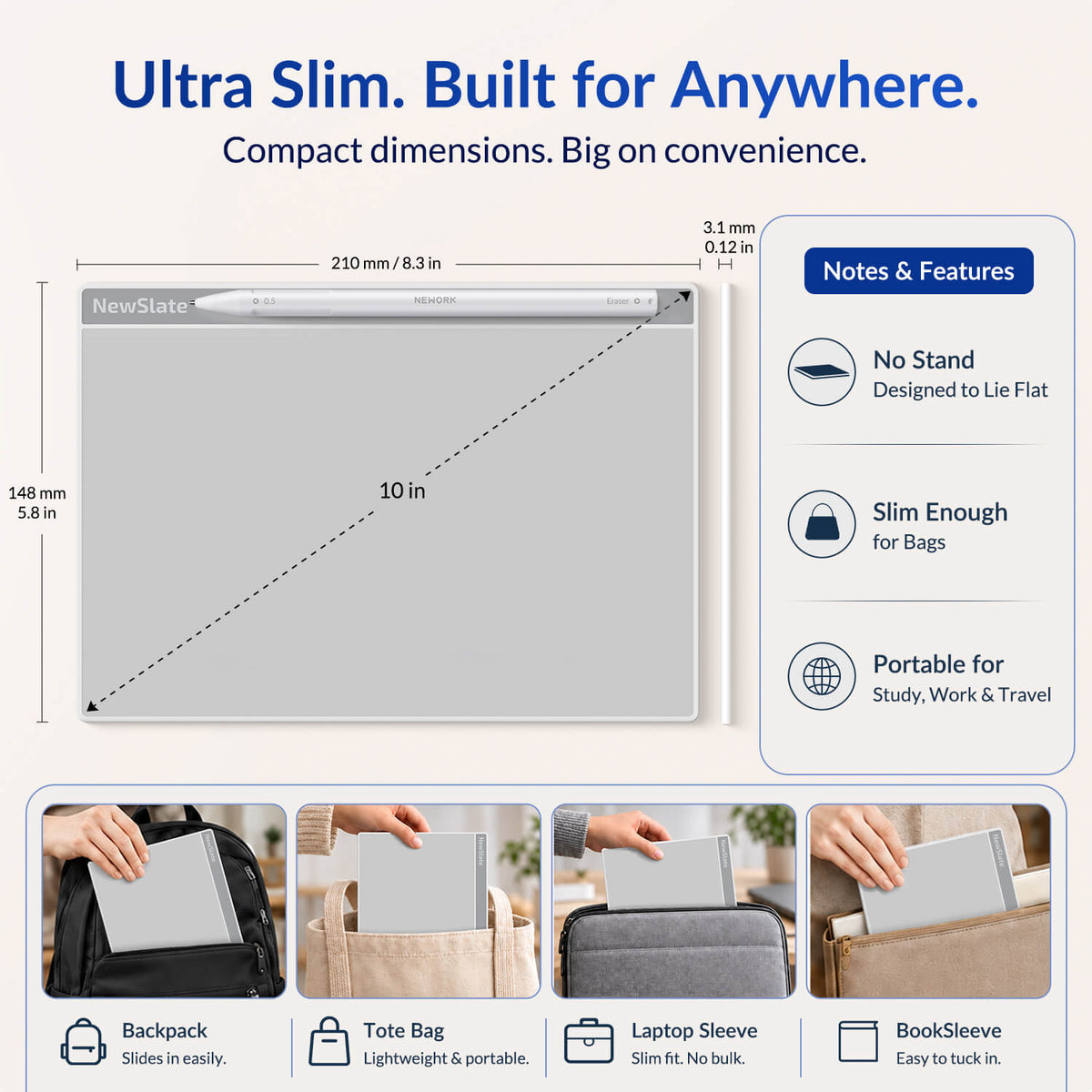 Nework Magnetic Dry Erase Board — Write Smooth. Think Clear